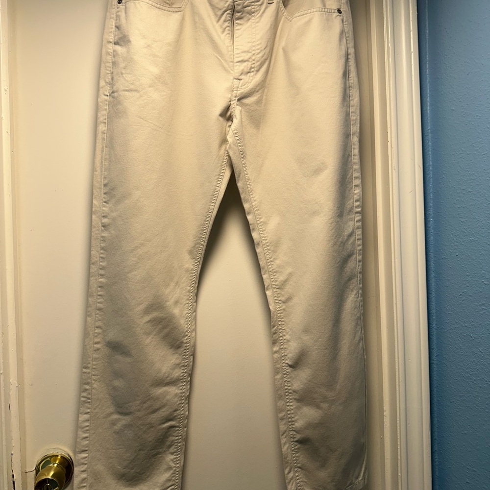 Peter Millar Beige Casual Trousers